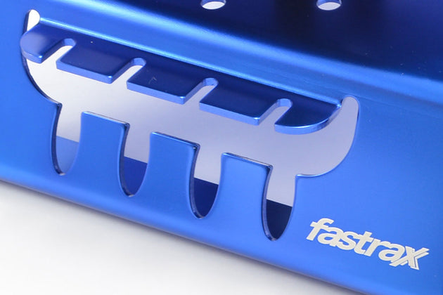 FASTRAX BLUE ALUM LOCKING ROTATING CAR MAINTENANCE STAND W/MAGNET