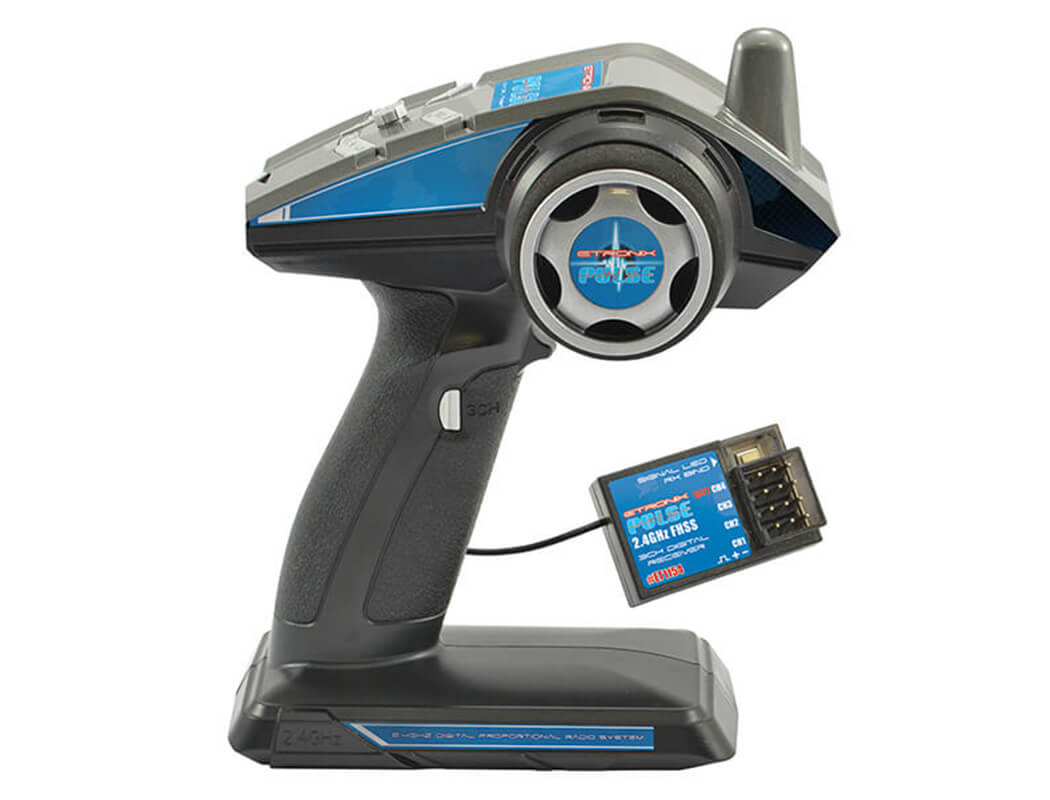 ETRONIX PULSE EX3G 3CH 2.4GHZ FHSS WHEEL RADIO SYSTEM