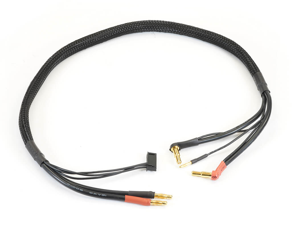 CENTRO LIPO BALANCE LEAD 4MM CHARGE(60CM) W/4+5MM BATT PLUG