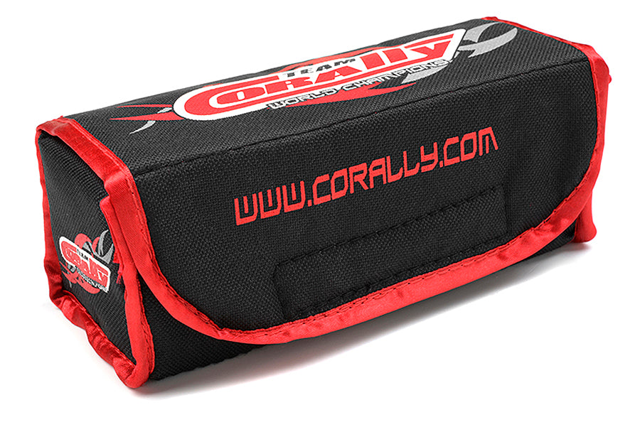 CORALLY LIPO SAFE BAG FOR 2 PCS 2S HARD CASE BATTERYPACKS