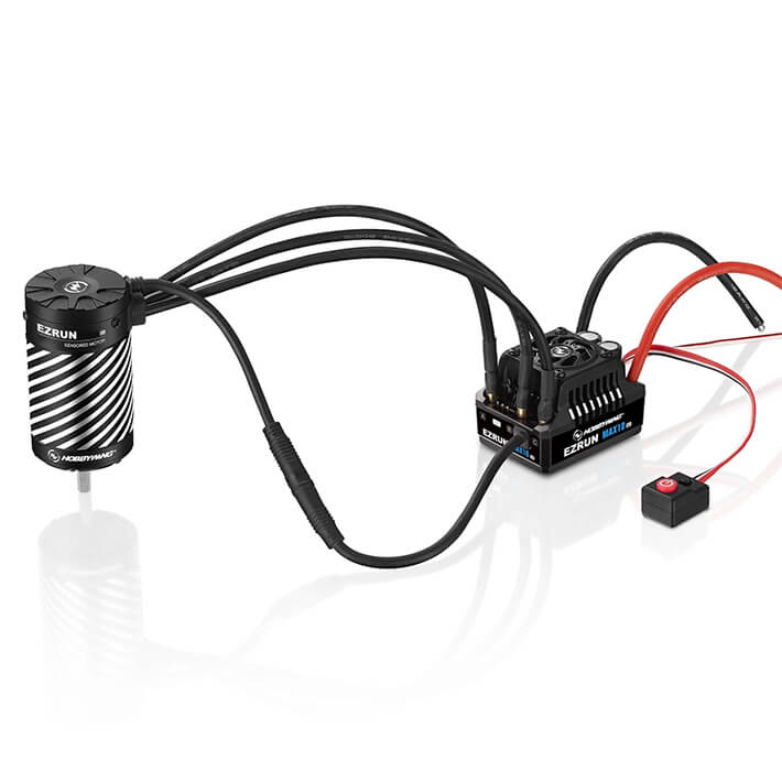 HOBBYWING COMBO MAX10 G2 80A ESC 3652SD 3300KV BLK G3 MOTOR