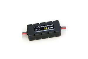 ETRONIX LI-PO REGULATOR 6.0V 5A W/CASING 20X14X49MM