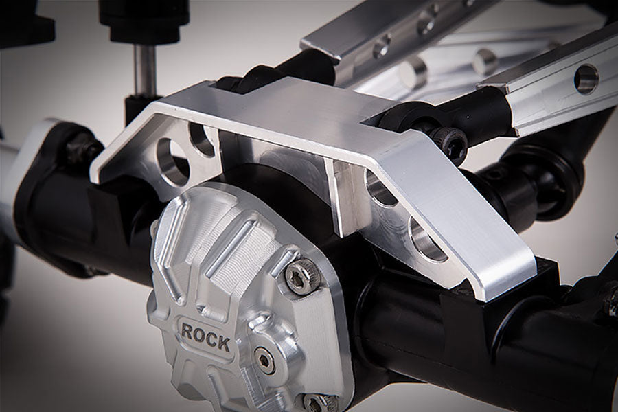 GMADE GS01 REAR AXLE TRUSS UPPER LINK MOUNT (SILVER)