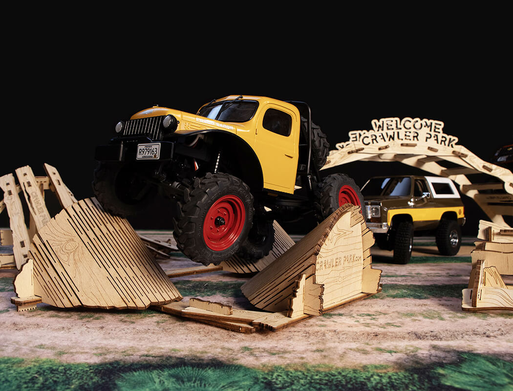 CRAWLER PARK WELCOME KIT 1/18 & 1/24 - 5 OBSTACLES