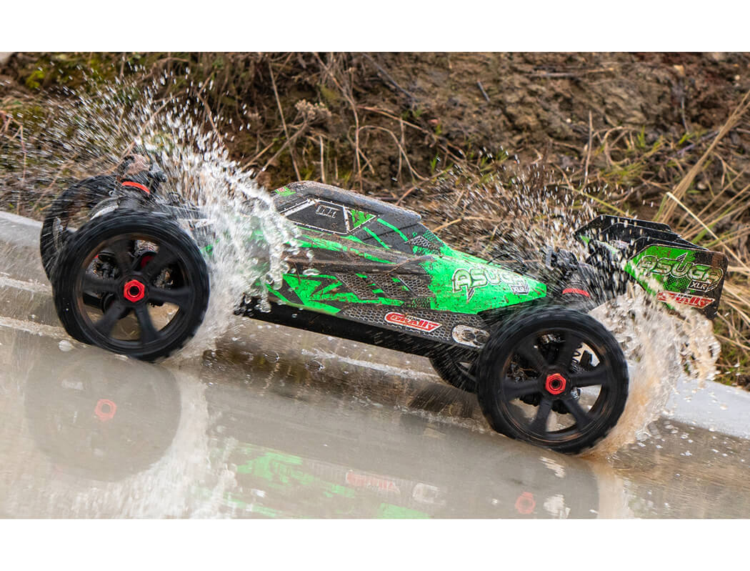 CORALLY ASUGA XLR 6S BRUSHLESS BUGGY RTR - GREEN