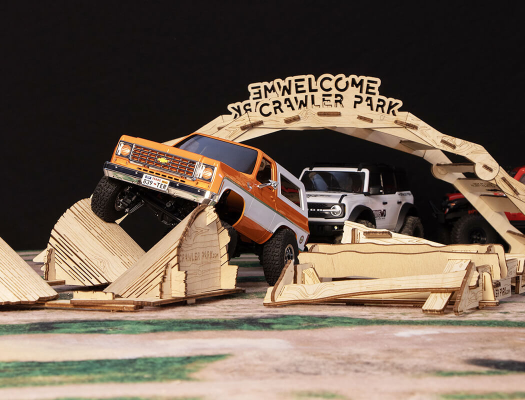CRAWLER PARK WELCOME KIT 1/18 & 1/24 - 5 OBSTACLES