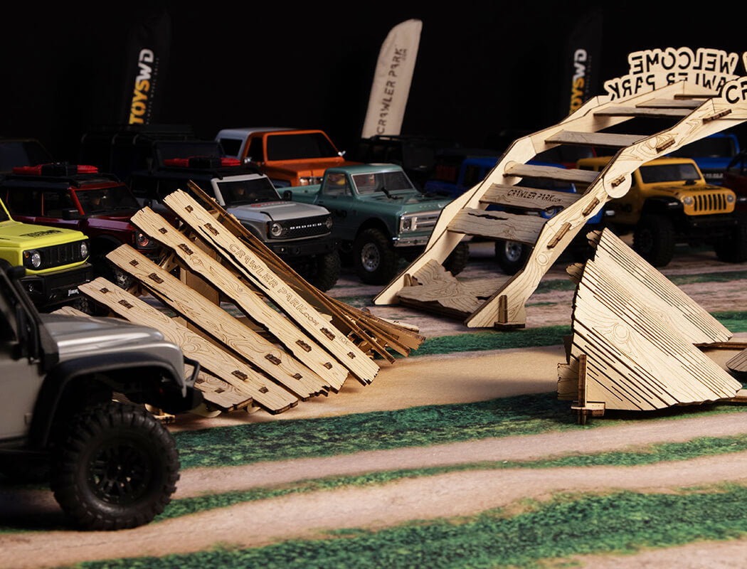 CRAWLER PARK WELCOME KIT 1/18 & 1/24 - 5 OBSTACLES