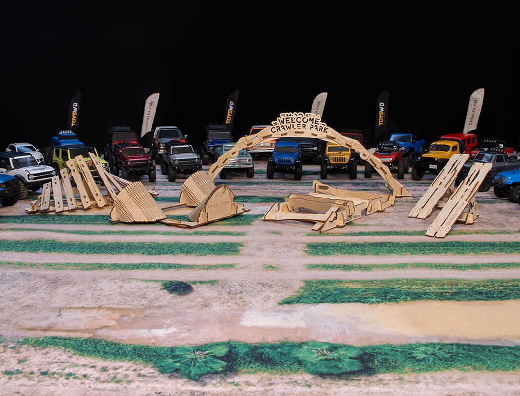 CRAWLER PARK WELCOME KIT 1/18 & 1/24 - 5 OBSTACLES
