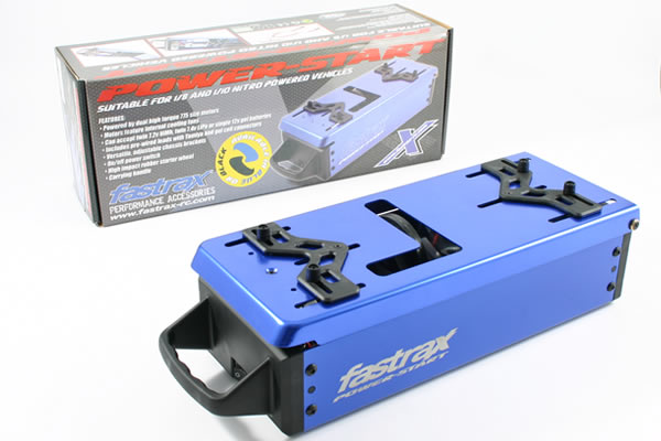 FASTRAX POWER-START UNIVERSAL STARTER 1/10TH & 1/8TH BOX (BLUE)