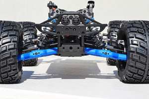 RPM FRONT A-ARMS BLUE FOR ASSOCIATED MT8