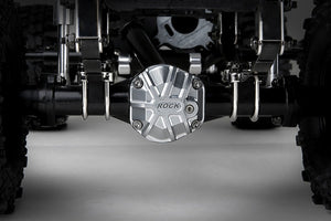 GMADE 3D MACHINED DIFFERENTIAL COVER (SILVER) GS01 AXLE