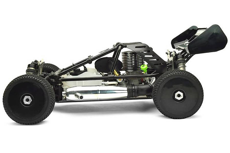 HOBAO HYPER CAGE BUGGY RTR W/MACH*28 ENGINE - BLACK