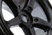FASTRAX 1/8 TRUGGY EAGLE MTD ON 5-SPOKE BLACK 0 OFFSET(PR)