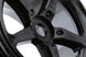 FASTRAX 1/8 TRUGGY EAGLE MTD ON 5-SPOKE BLACK 0 OFFSET(PR)