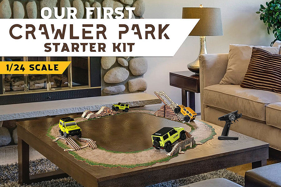 CRAWLER PARK STARTER KIT CIRCUIT RC CRAWLER PARK 1/24