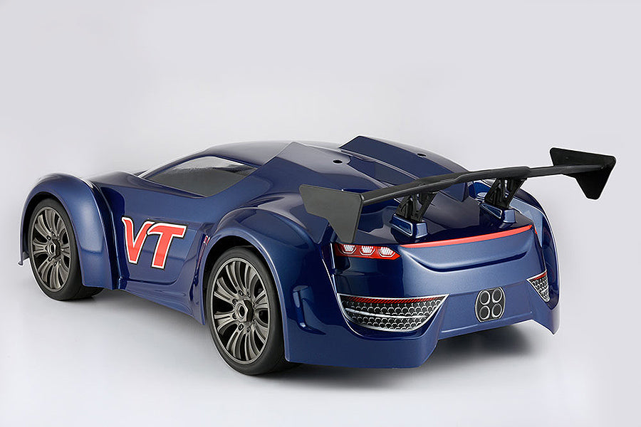 HOBAO HYPER VT ONROAD RTR W/150A ESC 18KG SERVO,2.4GHZ RADIO - BLUE