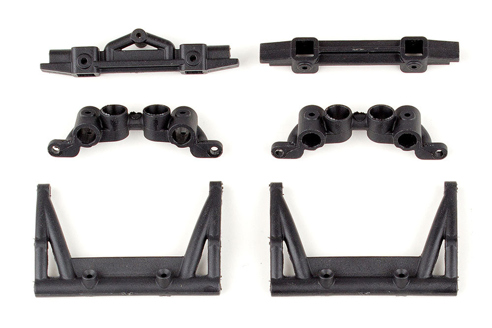ASSOCIATED CR12 SHOCK TOWERS & BUMPER MOUNTS