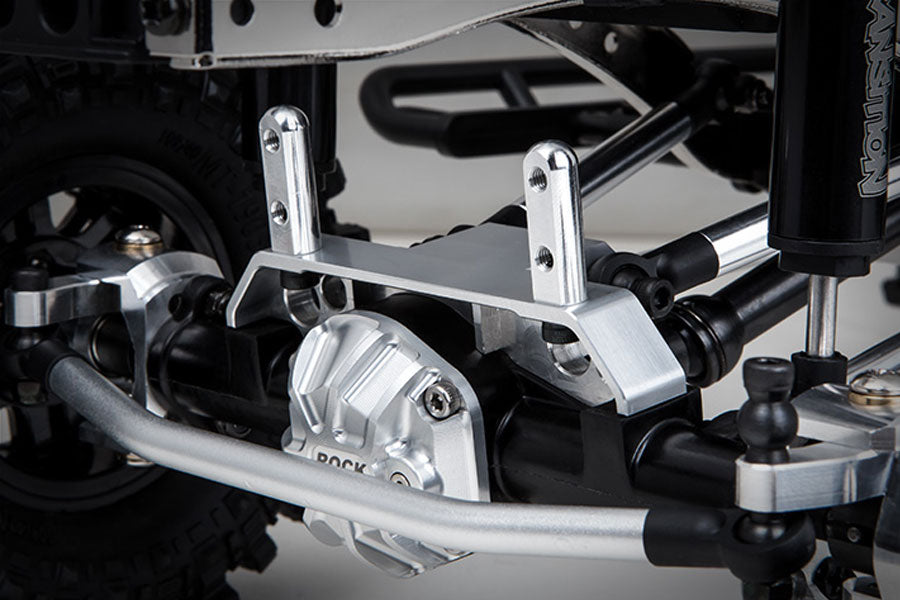 GMADE GS01 FRONT AXLE TRUSS UPPER LINK MOUNT (SILVER)