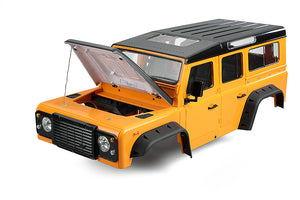 FASTRAX 1/10 RANGER XL HARDBODY & INTERIOR SET 313MM - ORANGE