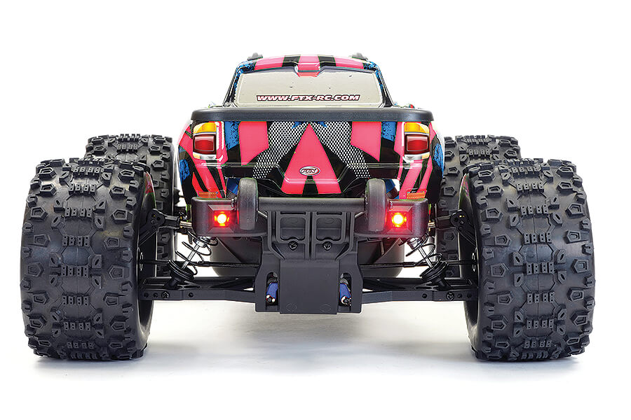 FTX RAMRAIDER 1/10 BRUSHLESS MONSTER TRUCK RTR - RED/BLUE