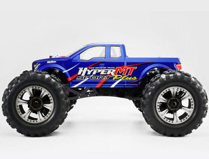 HOBAO HYPER MT PLUS ELECTRIC MONSTER TRUCK 80% ROLLING CHASSIS