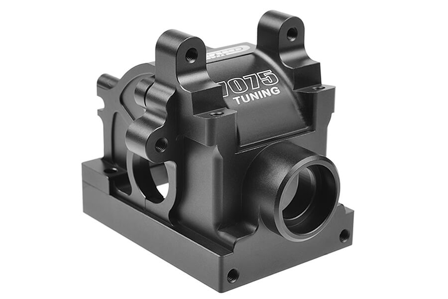 CORALLY GEARBOX CASE SET-SWISS MADE 7075 T6 BLACK
