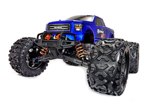 HOBAO HYPER MONSTER TRUCK X ELECTRIC WITH HW150A ESC - BLUE
