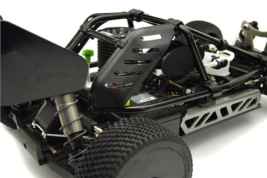 HOBAO HYPER CAGE BUGGY RTR W/MACH*28 ENGINE - BLACK