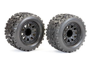 FTX RAMRAIDER GLUED TYRE & WHEEL SET (2PCS)