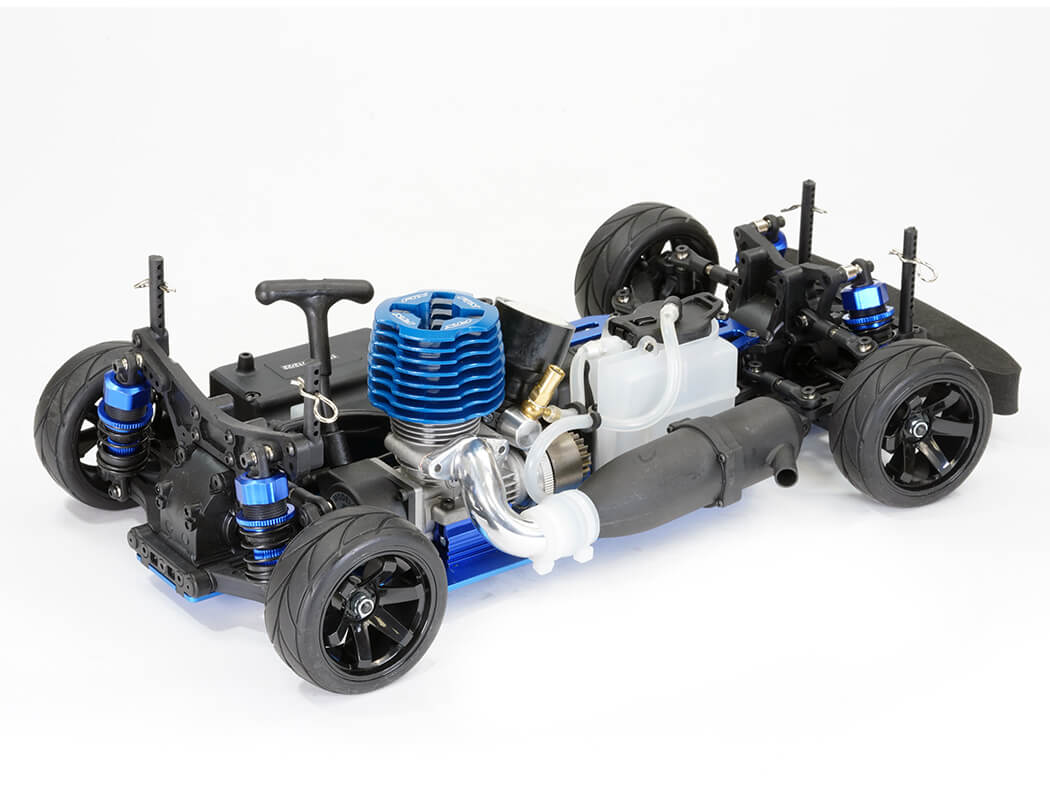 FTX BANZAI 1/10 STREET/DRIFT NITRO 4WD RTR CAR - BLUE