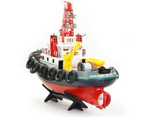 HENG LONG TUG WORK BOAT 5CH 2.4GHZ W/WATER HOSE FUNCTION