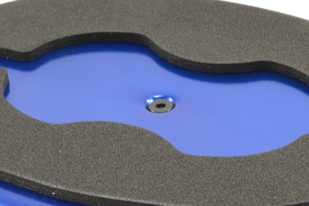 FASTRAX BLUE ALUM LOCKING ROTATING CAR MAINTENANCE STAND W/MAGNET