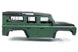 FASTRAX 1/10 RANGER XL HARDBODY & INTERIOR SET 313MM - GREEN