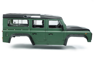 FASTRAX 1/10 RANGER XL HARDBODY & INTERIOR SET 313MM - GREEN