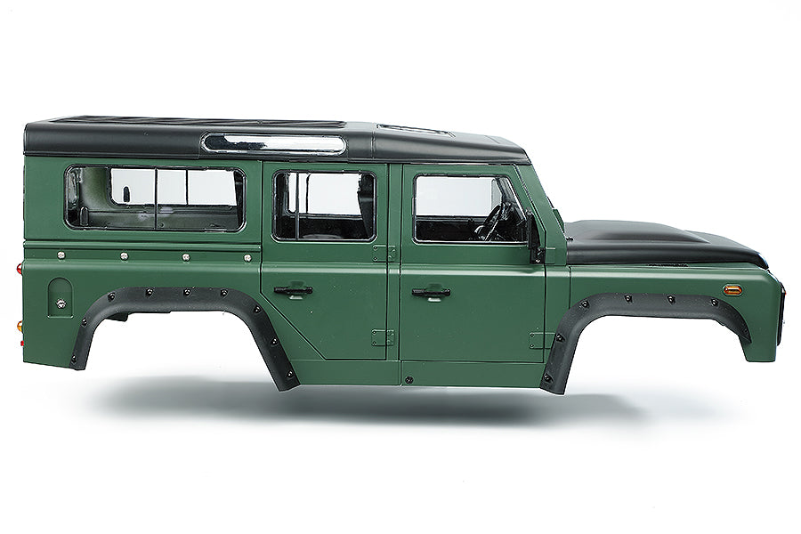 FASTRAX 1/10 RANGER XL HARDBODY & INTERIOR SET 313MM - GREEN
