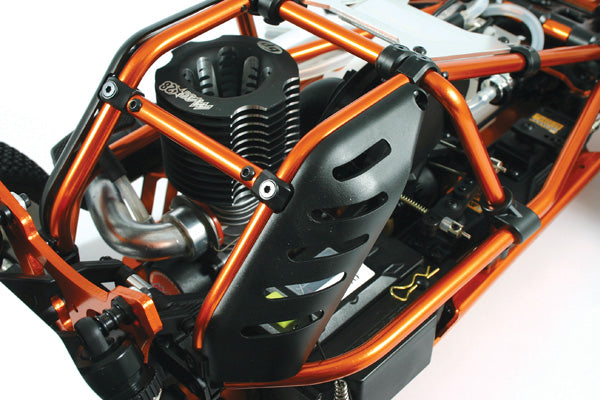 HOBAO HYPER CAGE BUGGY RTR W/MACH*28 ENGINE - ORANGE