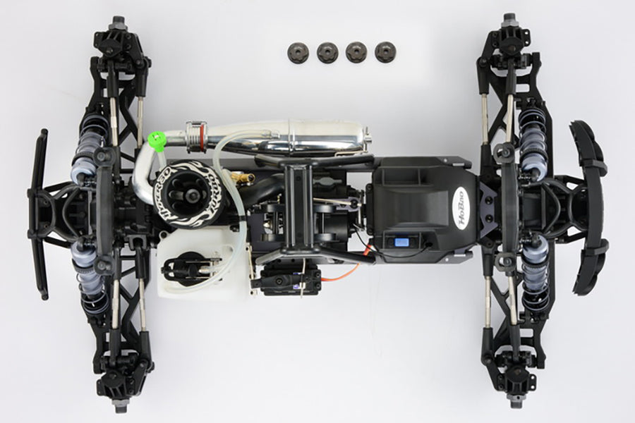HOBAO HYPER MT SPORT PLUS NITRO RTR WITH 18KG SERVOS - BLUE