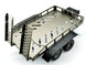 FASTRAX DUAL-AXLE TRAILER W/RAMPS & LEDS (MED 1/12-1/18) - TITANIUM