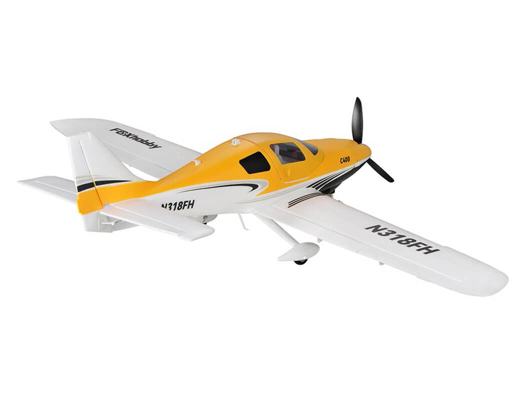 FOX HOBBY C400 INTERMEDIATE SPORTS 1100MM RTF WITH GYRO FLIGHT CONTROLLER