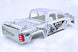 HOBAO HYPER MT PLUS II PRINTED BODY SHELL - SILVER WHITE