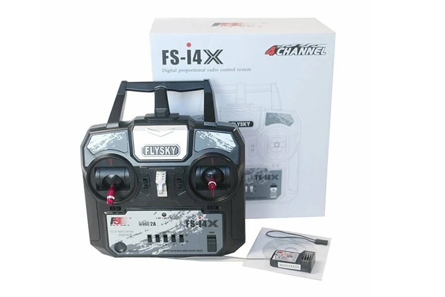 FLYSKY FS-I4X 4CH 2.4GHZ RADIO SYSTEM W/A6 RECEIVER MODE 2