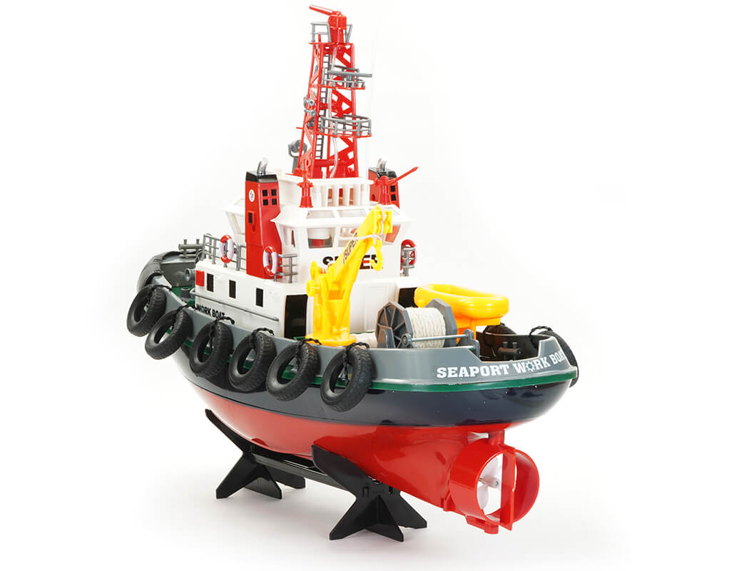 HENG LONG TUG WORK BOAT 5CH 2.4GHZ W/WATER HOSE FUNCTION