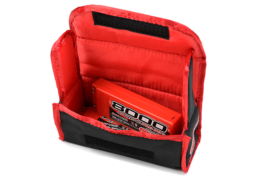 CORALLY LIPO SAFE BAG FOR 2 PCS 2S HARD CASE BATTERYPACKS