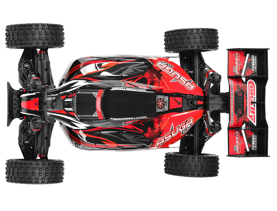 CORALLY ASUGA XLR 6S BRUSHLESS BUGGY RTR - RED