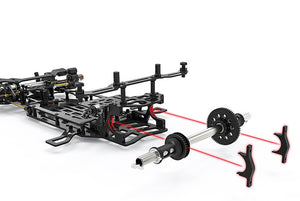 CORALLY SSX823 CAR KIT CHASSIS KIT ONLY, NO ELEC /BODY/TYRES