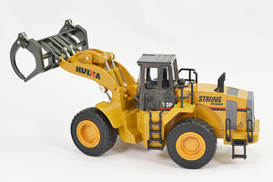 HUINA 1/40 DIECAST FORK TRUCK LOADER STATIC MODEL