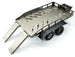 FASTRAX DUAL-AXLE TRAILER W/RAMPS & LEDS (MED 1/12-1/18) - TITANIUM
