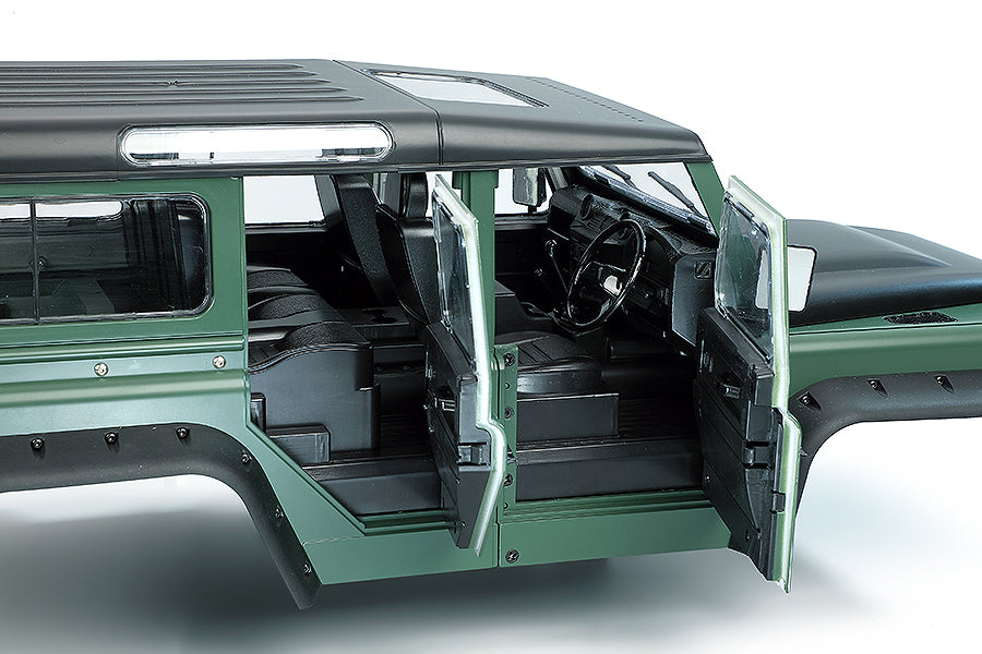 FASTRAX 1/10 RANGER XL HARDBODY & INTERIOR SET 313MM - GREEN