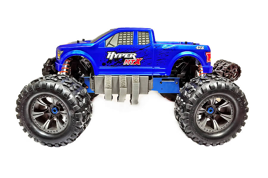 HOBAO HYPER MONSTER TRUCK X ELECTRIC WITH HW150A ESC - BLUE