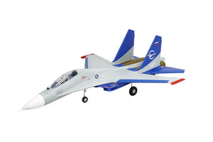 XFLY TWIN 50MM SU-27 EDF 750MM JET W/O TX/RX/BATT - GREY